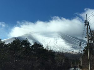 白メガネ浅間山